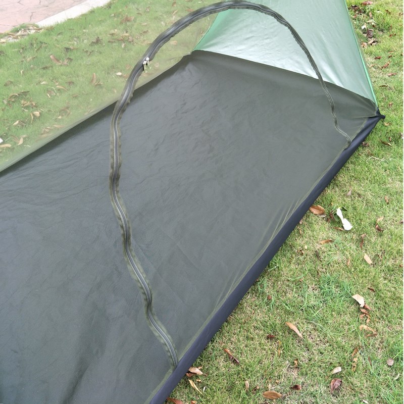 Cheap Goat Tents Ultralight Anti Mosquito Summer Mesh Tent 1  2 Person Portable Rodless Outdoor Camping Tent Inner Mesh Beach Tent 210x120x130cm   